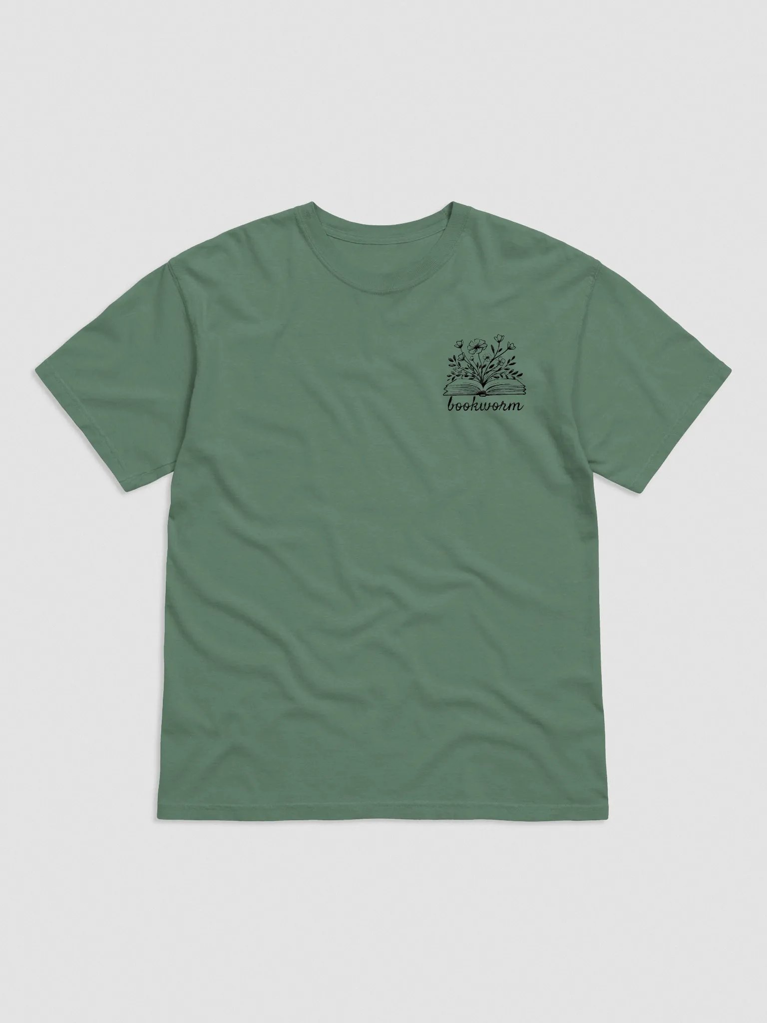 Kozy Embroidered Bookworm Tee product image (17)