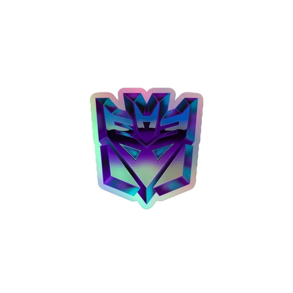 More than Meets the Eye Decepticons Holofoil Sticker product image (1)