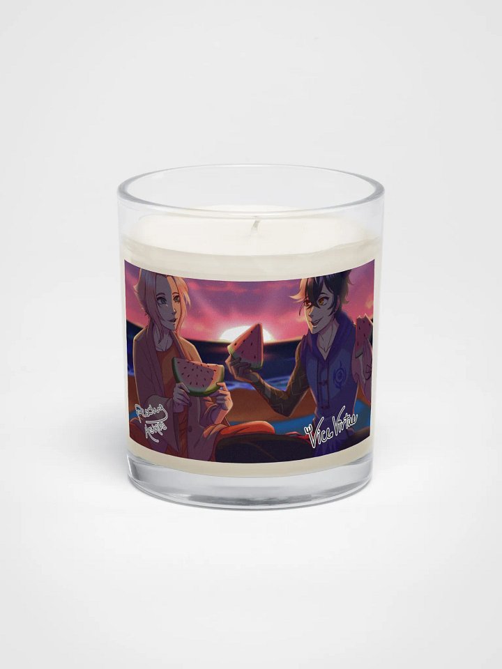 PeachyAshera Collab Candle (Signed) product image (1)