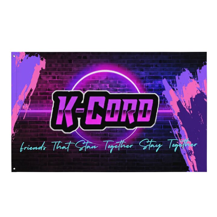 K-Cord Friends Flag product image (1)