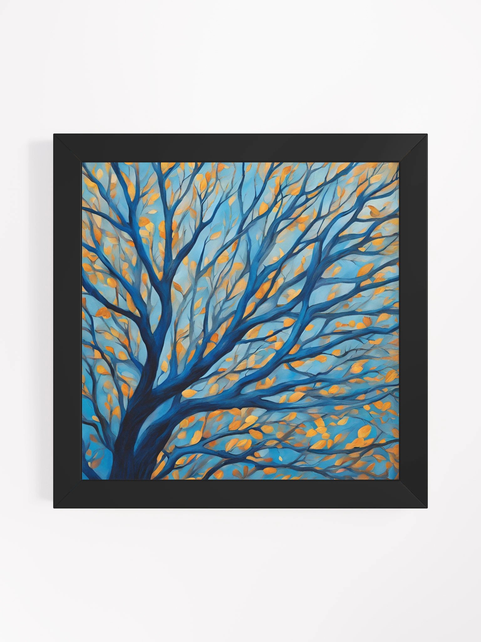 Golden Tree Harmony Framed Poster product image (3)