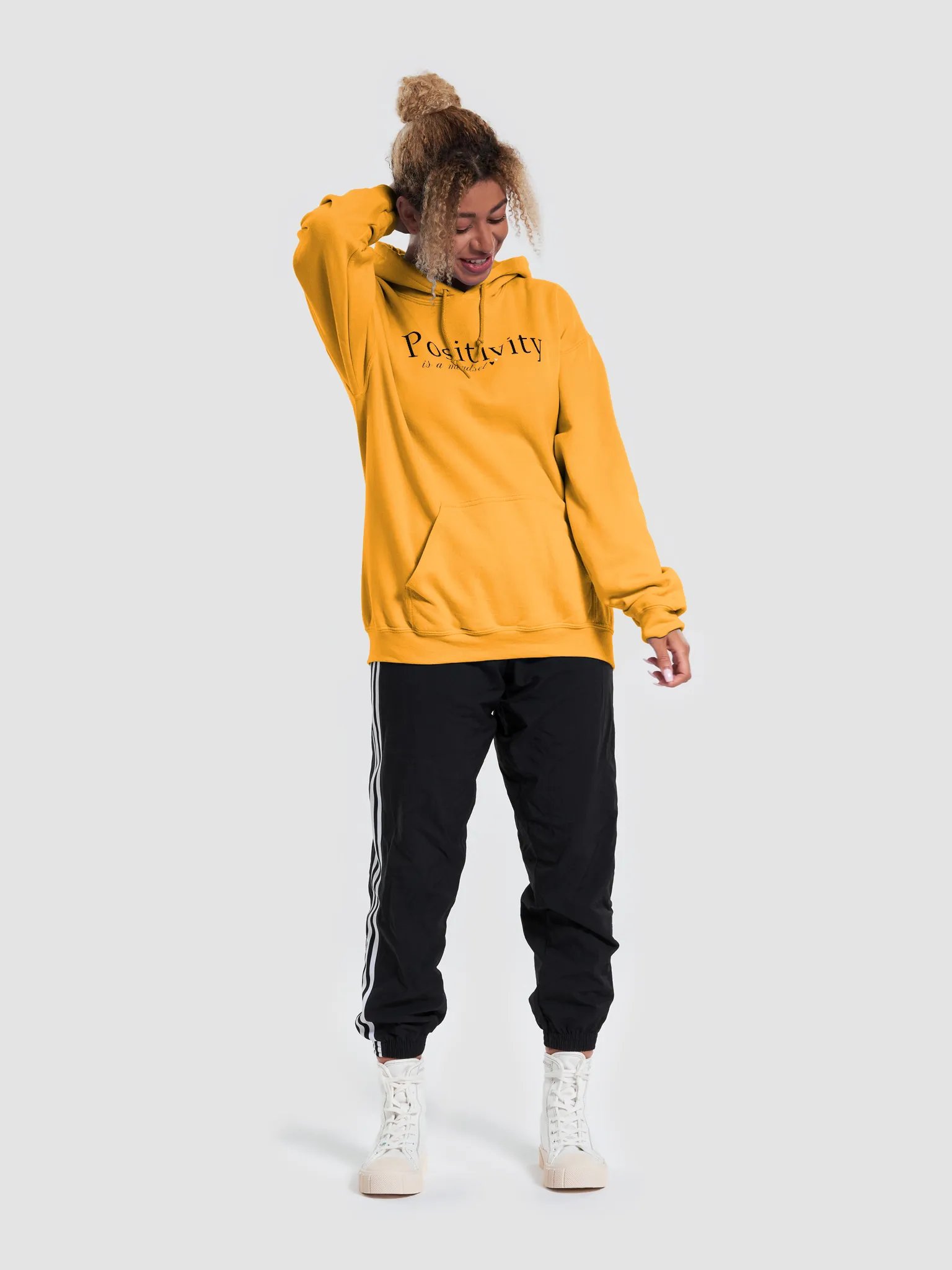 Positivity Is A Mindset Gildan Hoodie product image (2)