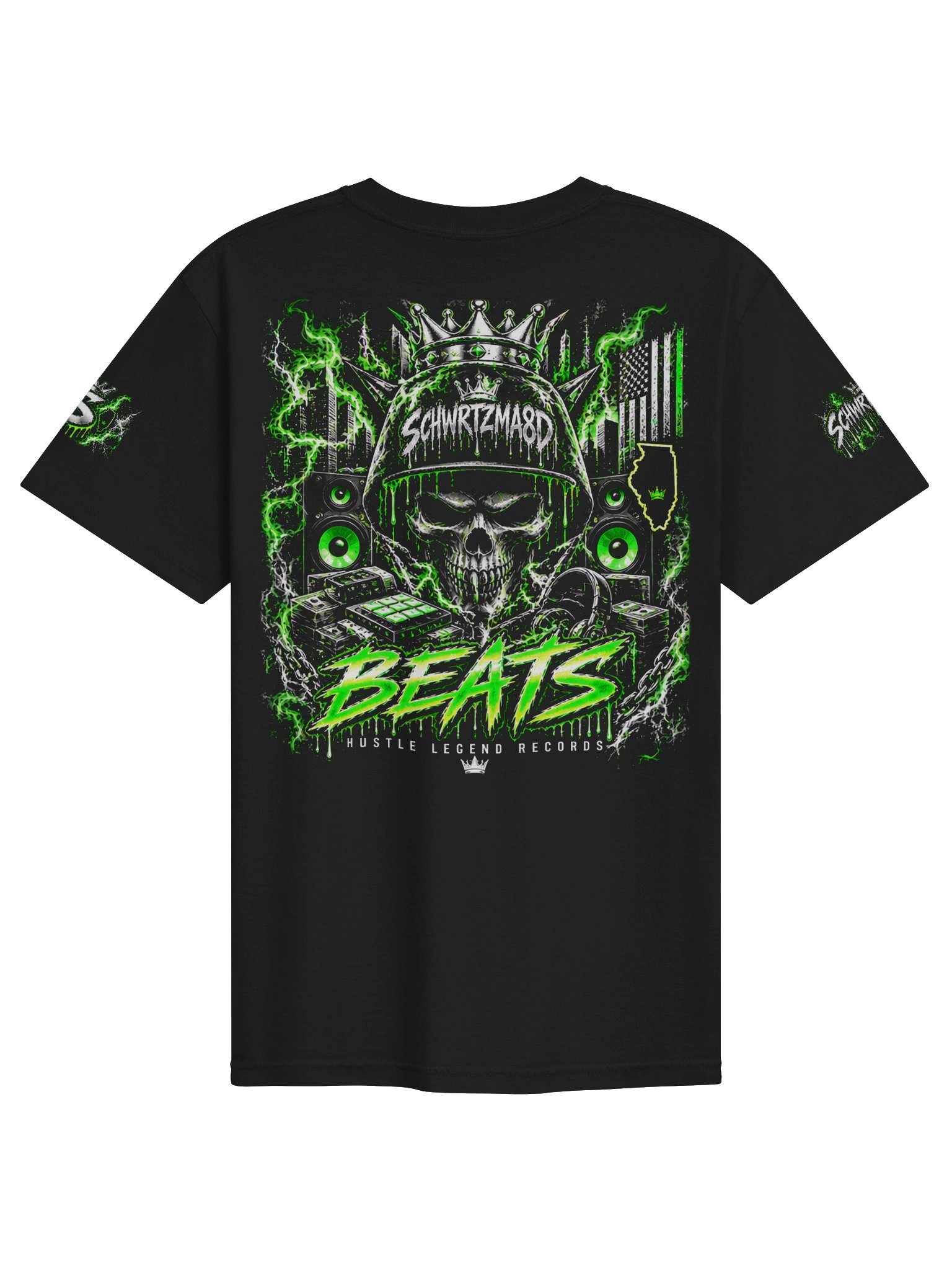 SCHWRTZMA8D BEATS Comfort Colors Garment-Dyed Heavyweight T-Shirt product image (2)