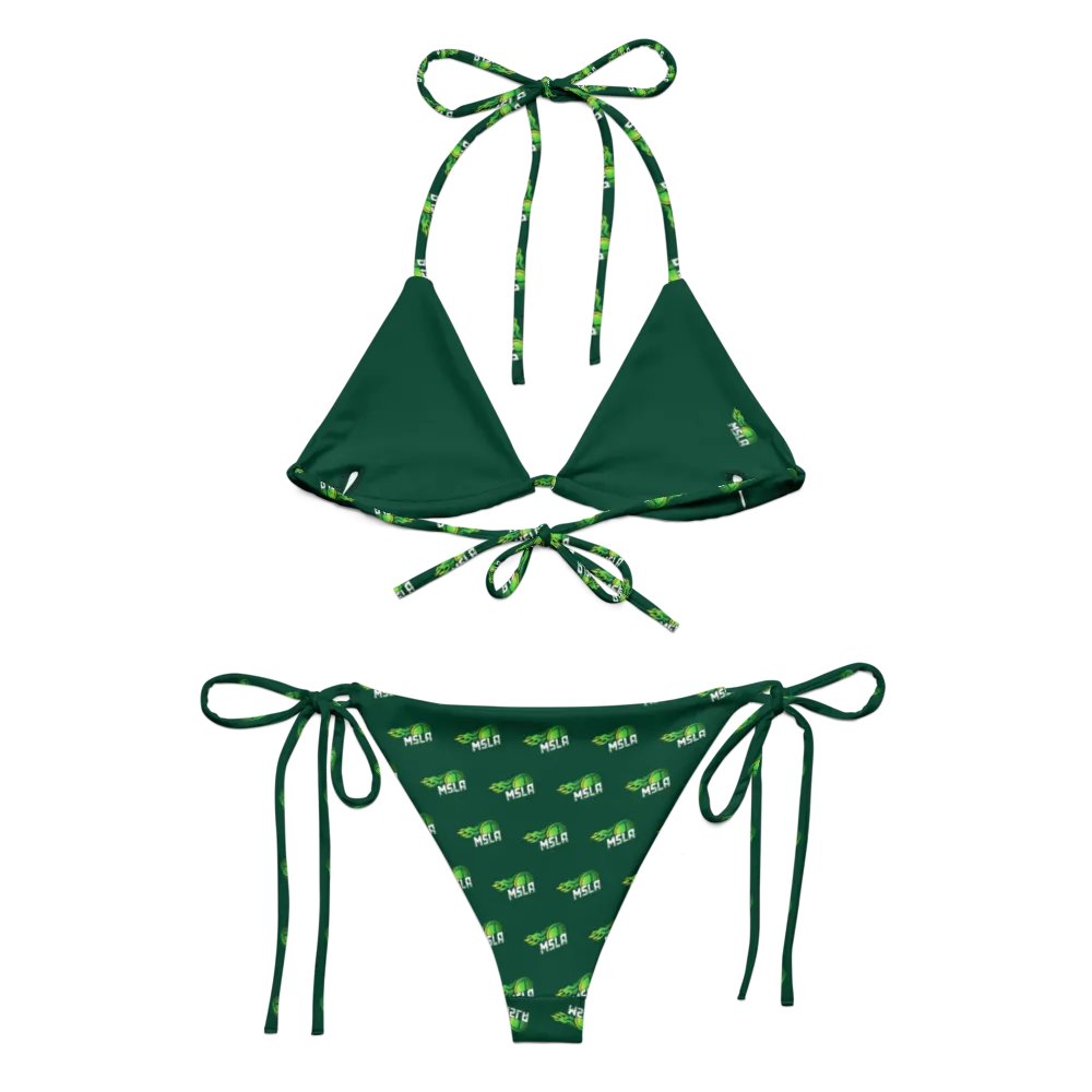 MSLA Green String Bikini product image (4)
