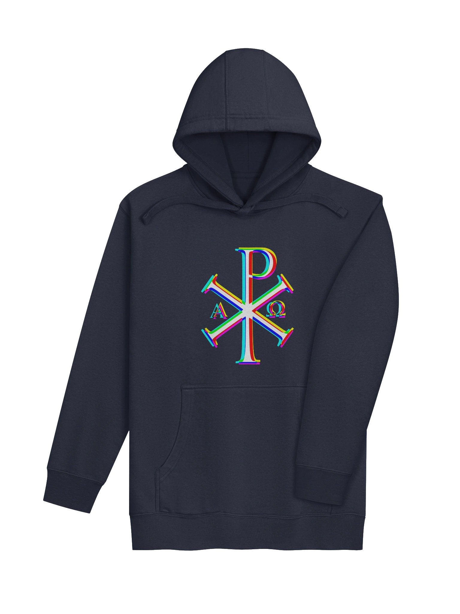 Chi Rho Colors Hoodie (Dark) product image (3)