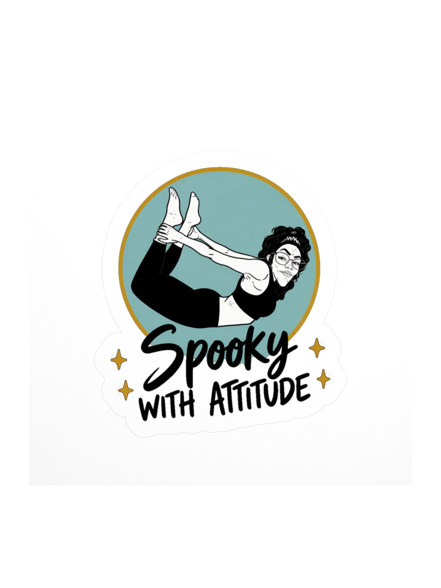 Lyn After Dark — Spooky With Attitude Sticker product image (1)