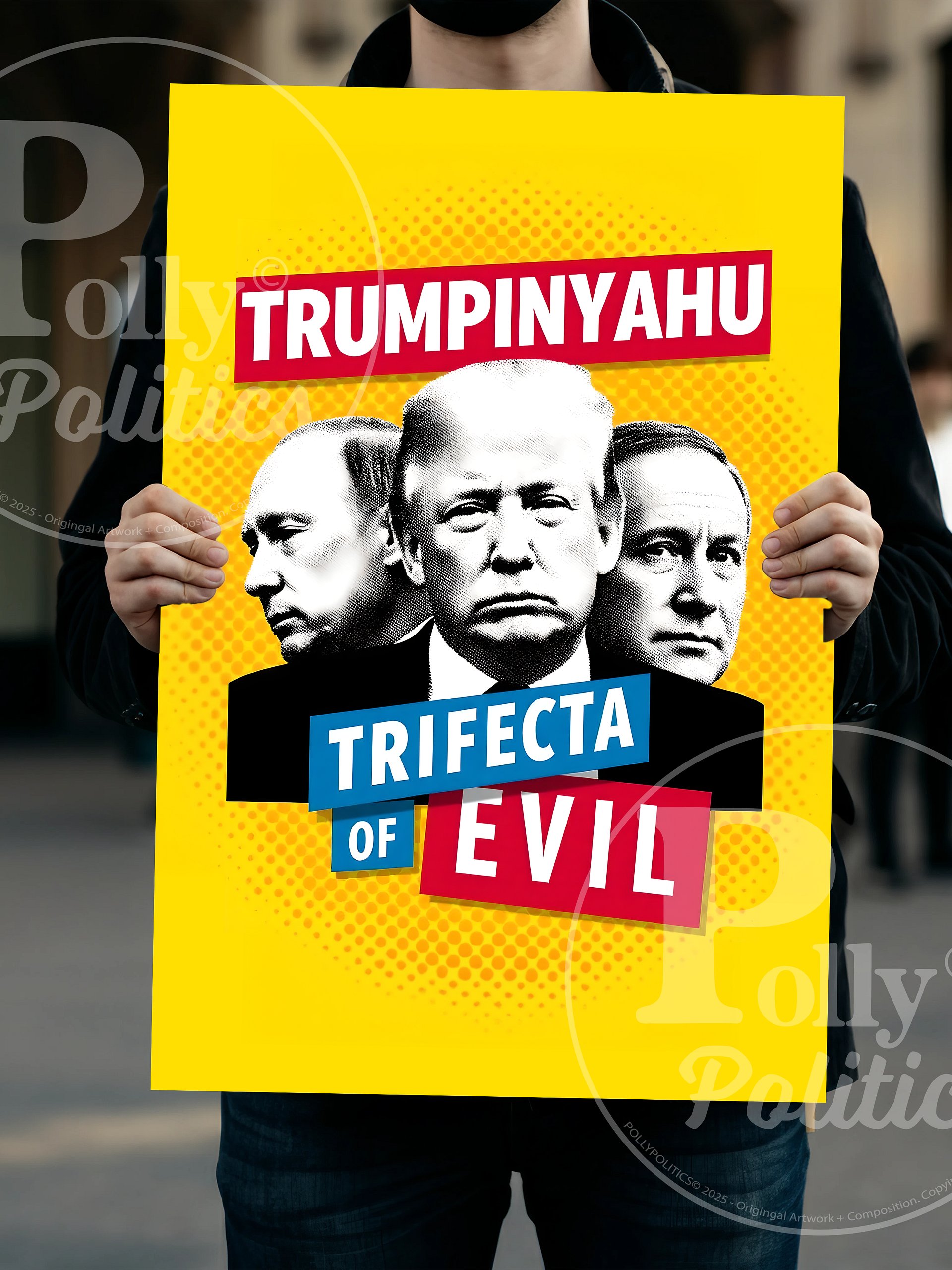 Trumpinyahu Protest Poster, Digital product image (4)