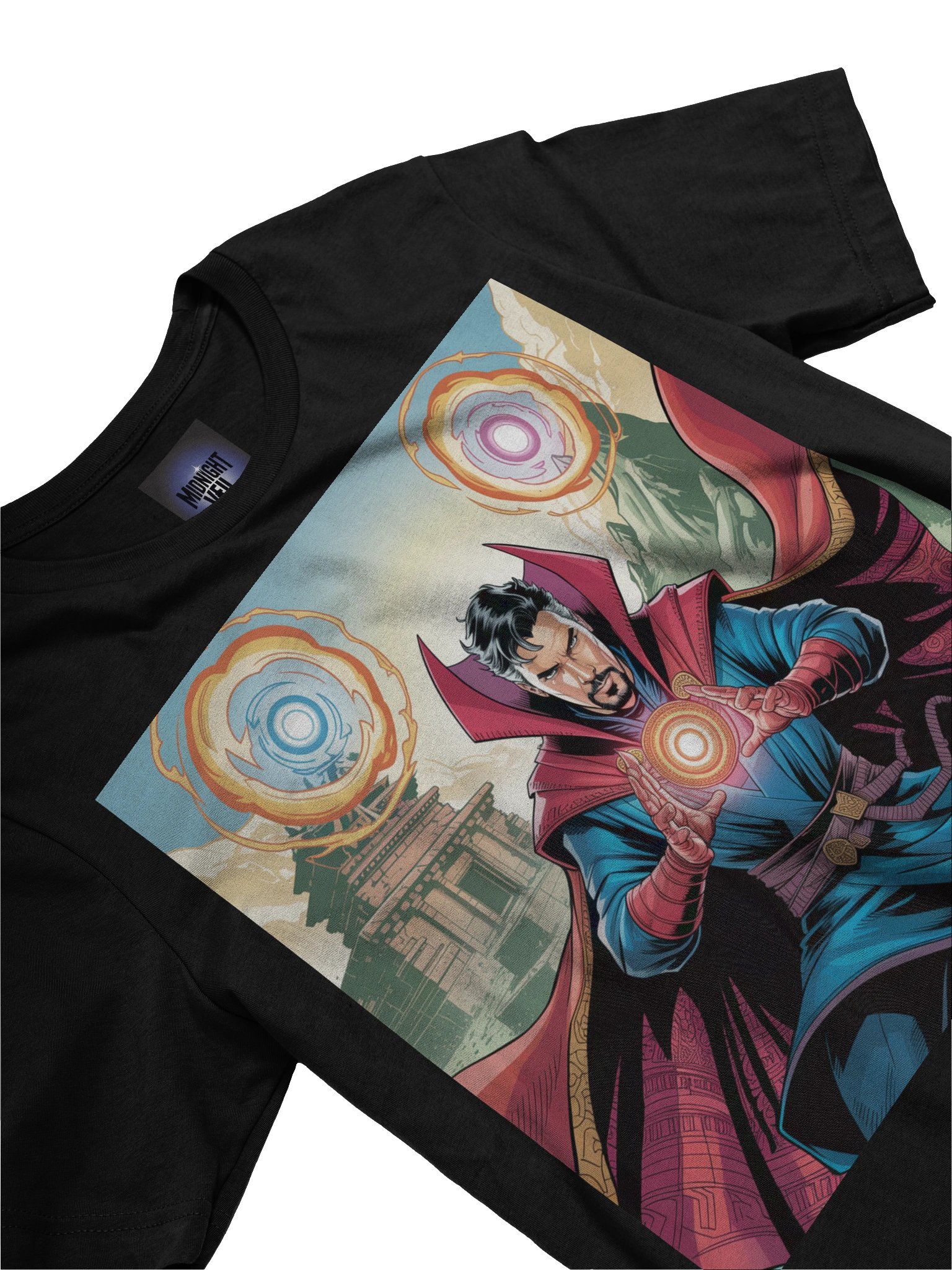 Doctor Strange Sanctum Surge Supersoft T-Shirt – Mystic Veil Vortex product image (5)