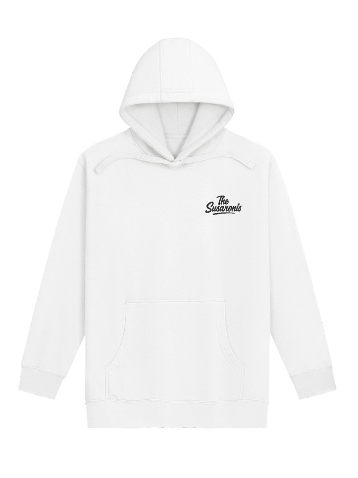 Susaronis Hoodie "Black Text" product image (1)