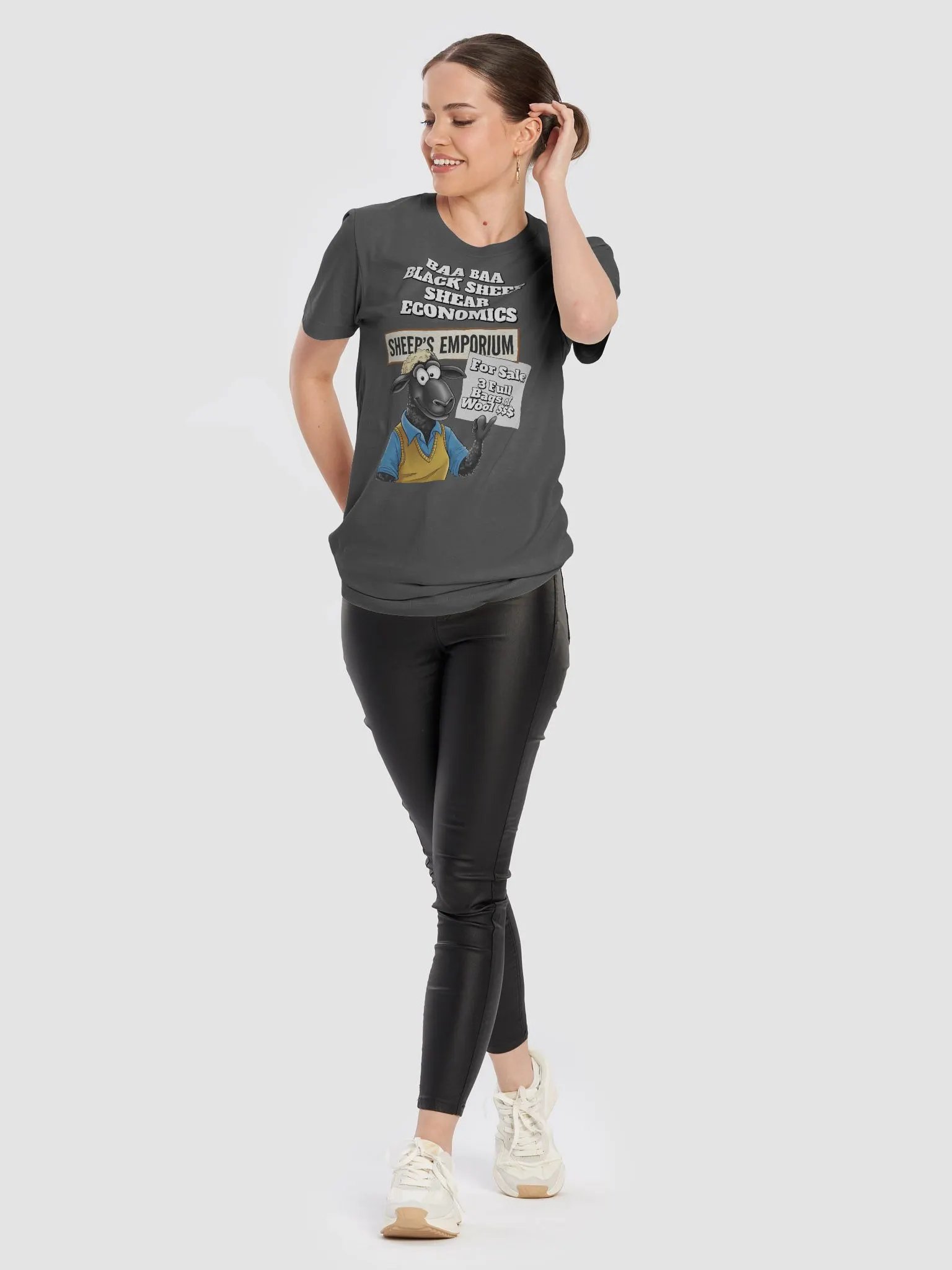 Baa Baa Black Sheep - The Entrepreneur - Funny T-shirt product image (73)