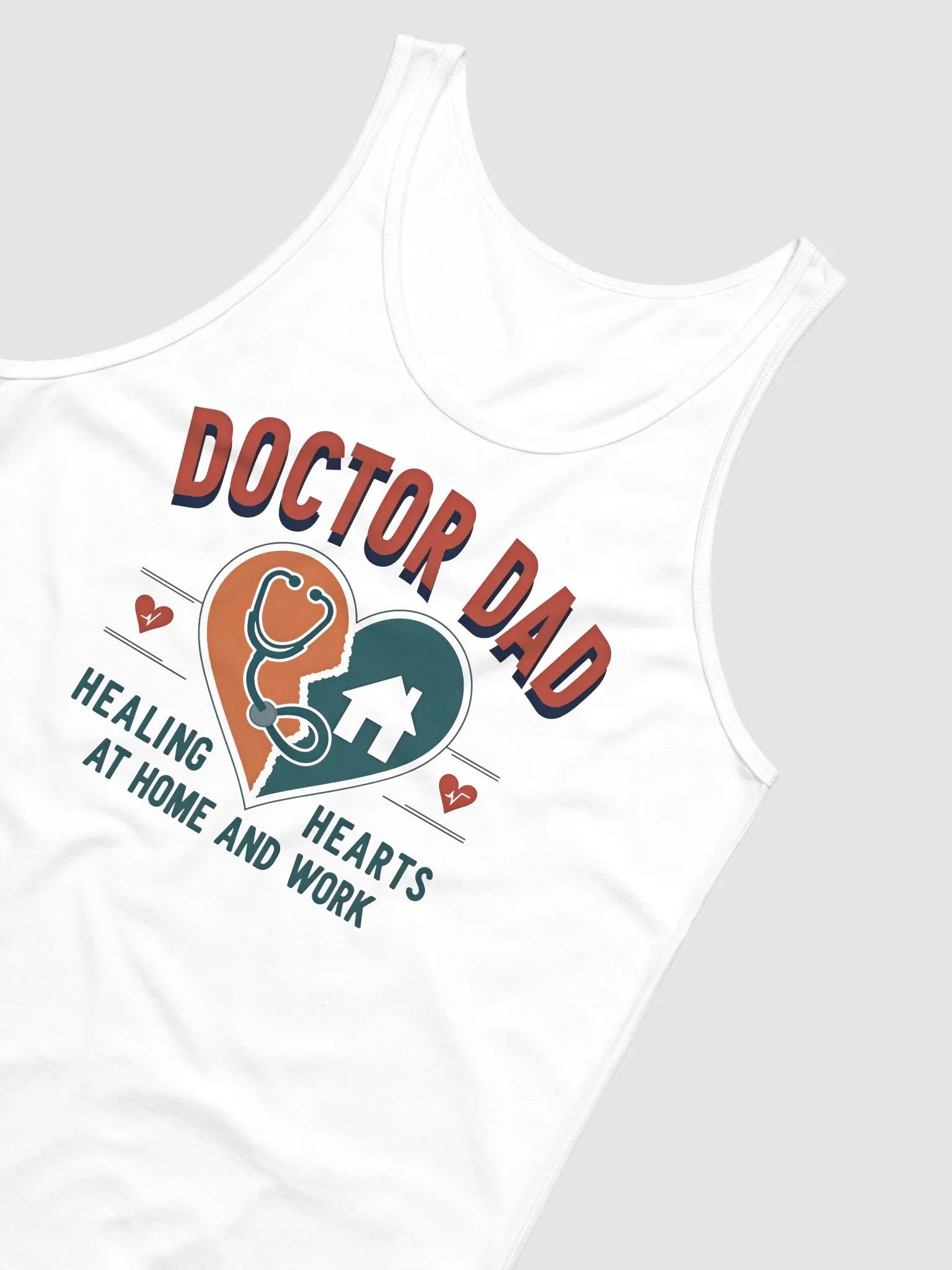 Healing Hearts Doctor Dad Tank product image (10)