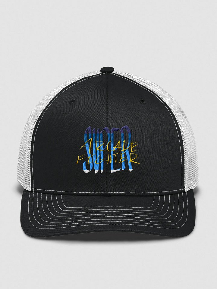SUPER Arcade Fighter Trucker Hat product image (1)