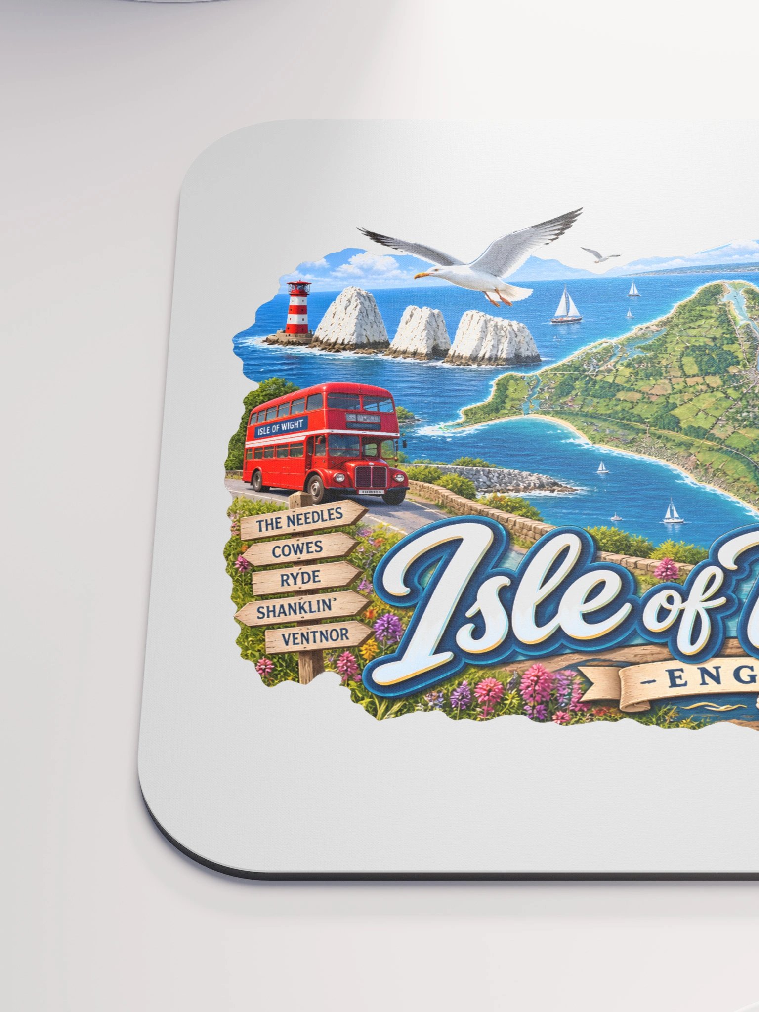 Isle of Wight Scenic Island Mouse Mat product image (6)