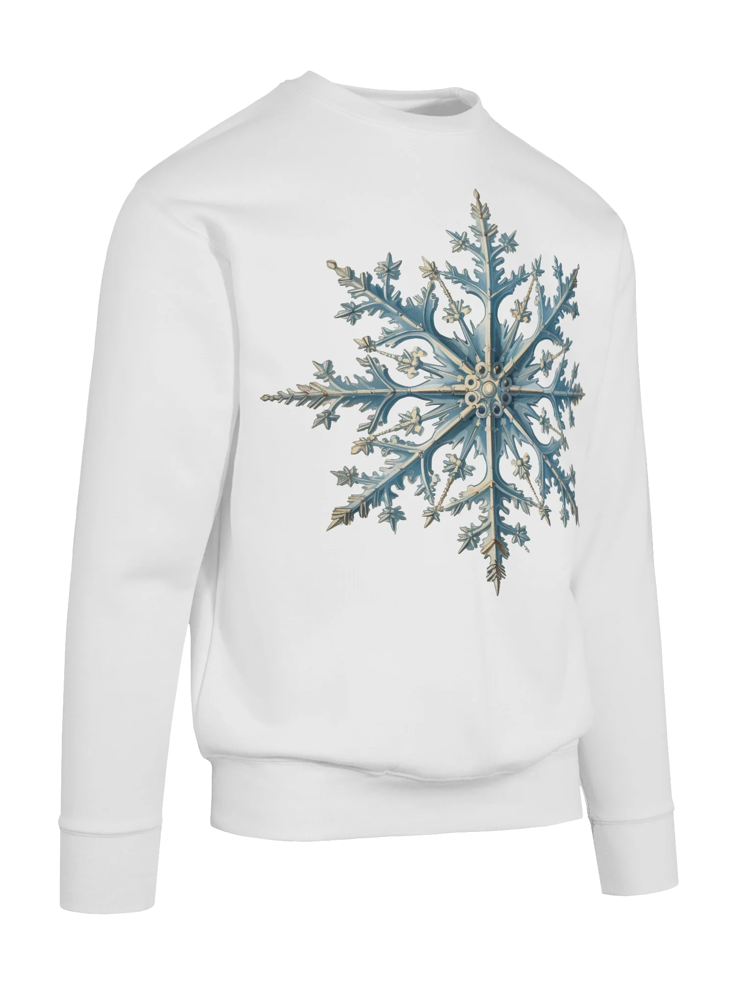 Blue Snowflake Sweatshirt product image (10)