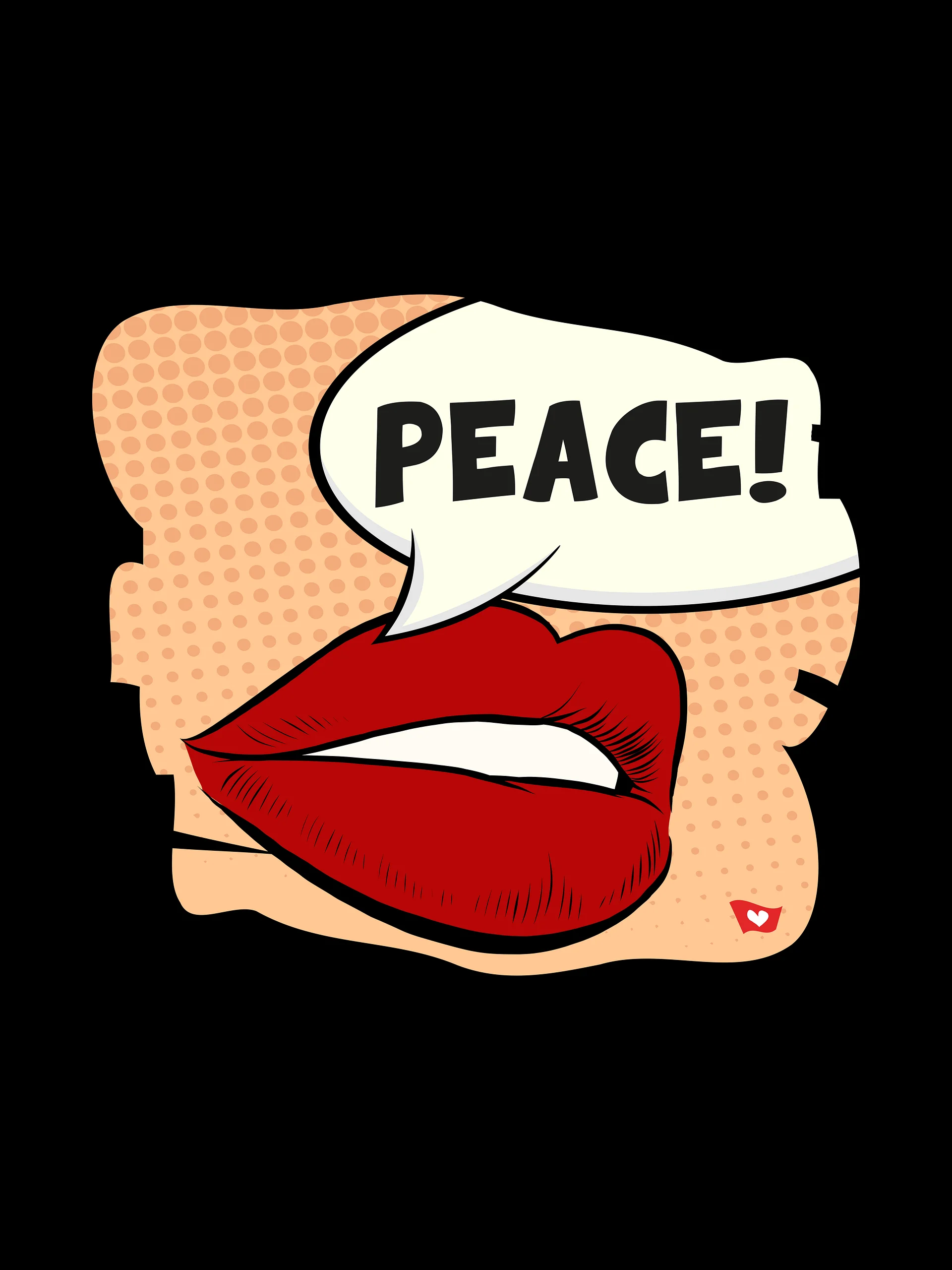Premium Unisex T-Shirt, PEACE. Vintage Style product image (25)