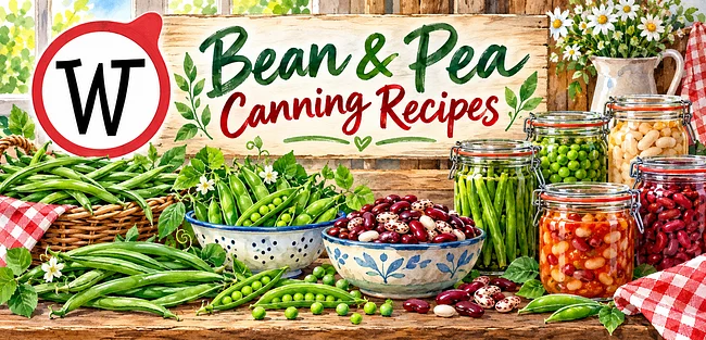 Bean and Pea Canning Recipes