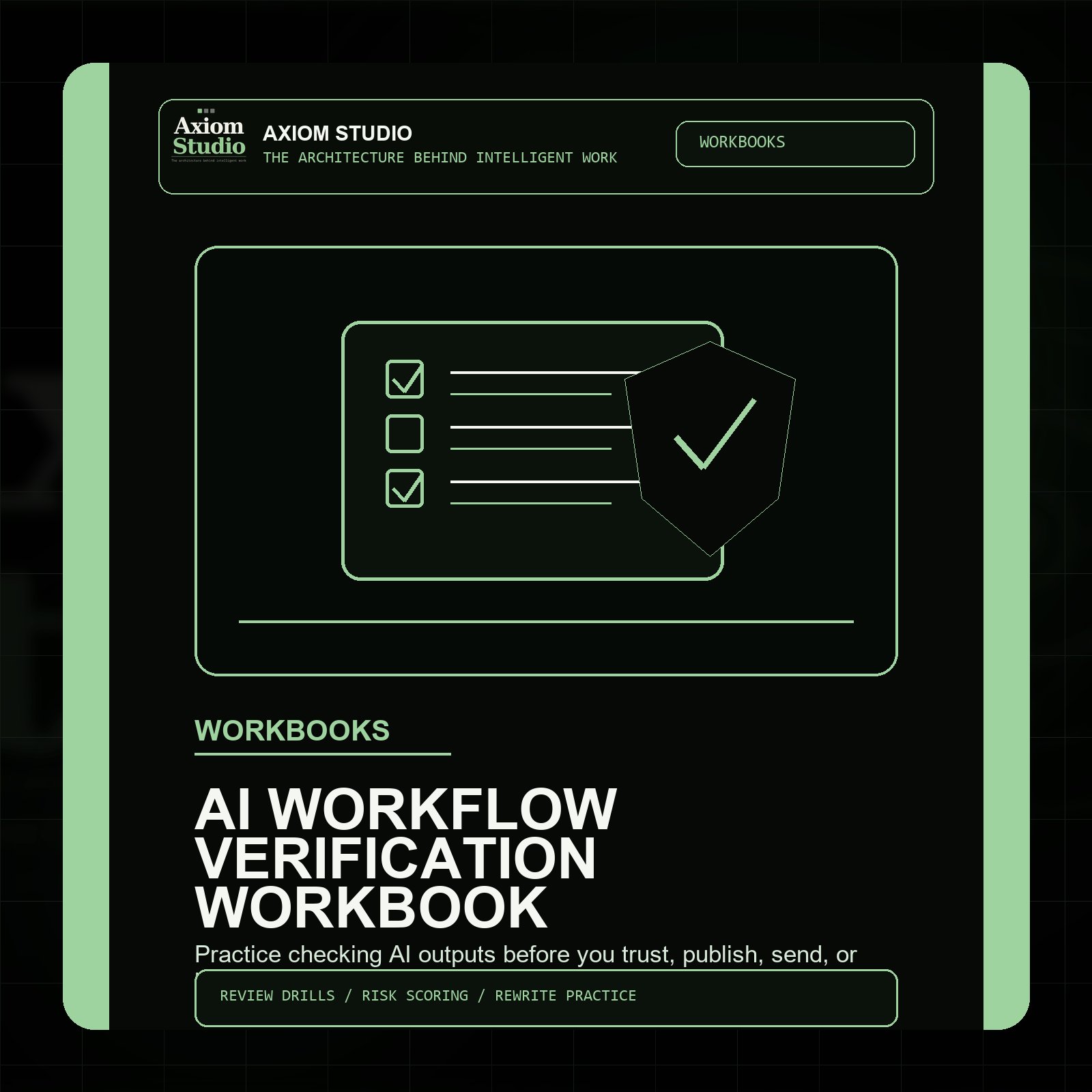 Axiom AI Workflow Verification Workbook product image (1)
