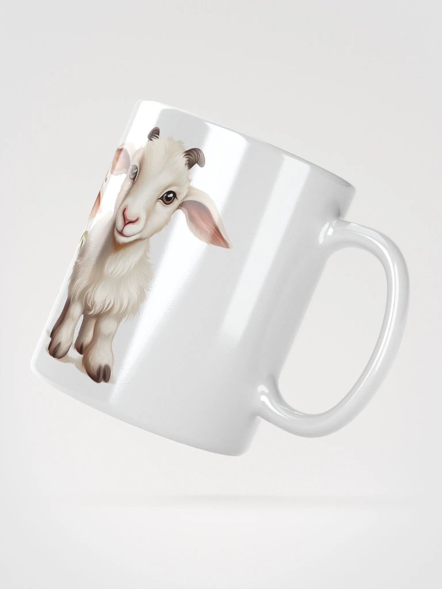 Whimsical Baby Goat Trio Mug product image (5)