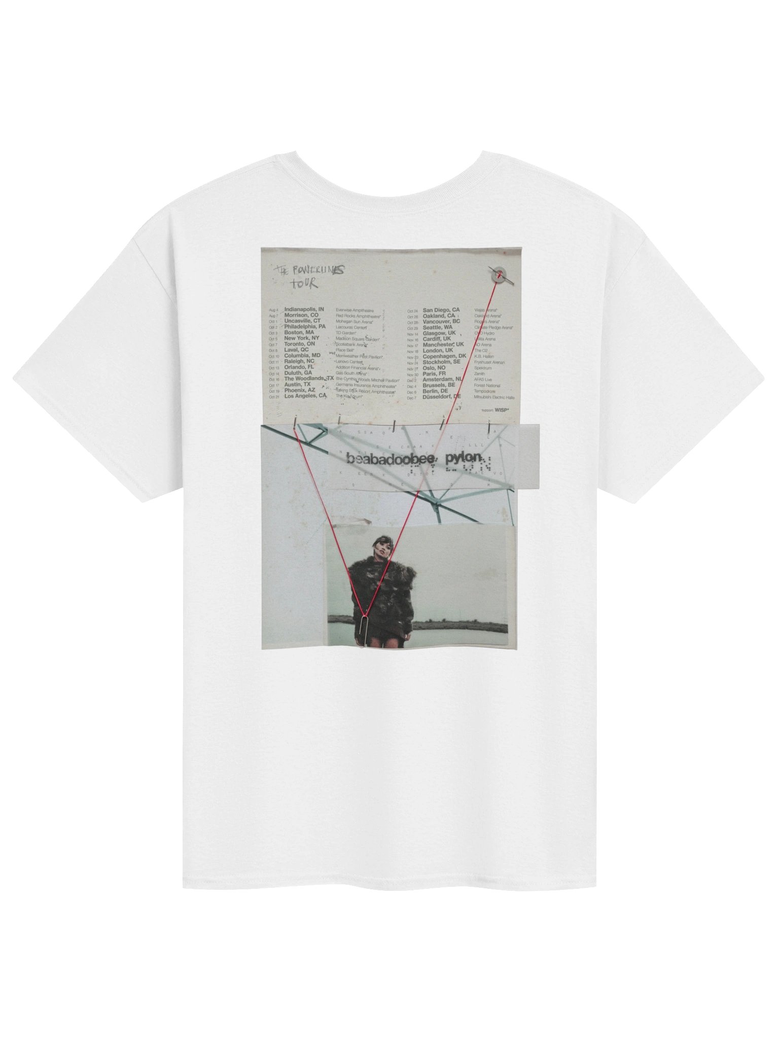 Beabadoobee Pylon Fall 2026 Tour Tshirt product image (22)