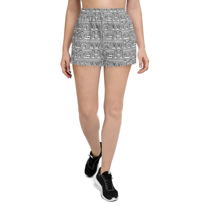 Hotwife Magic 3D illusion athetic shorts product image (2)