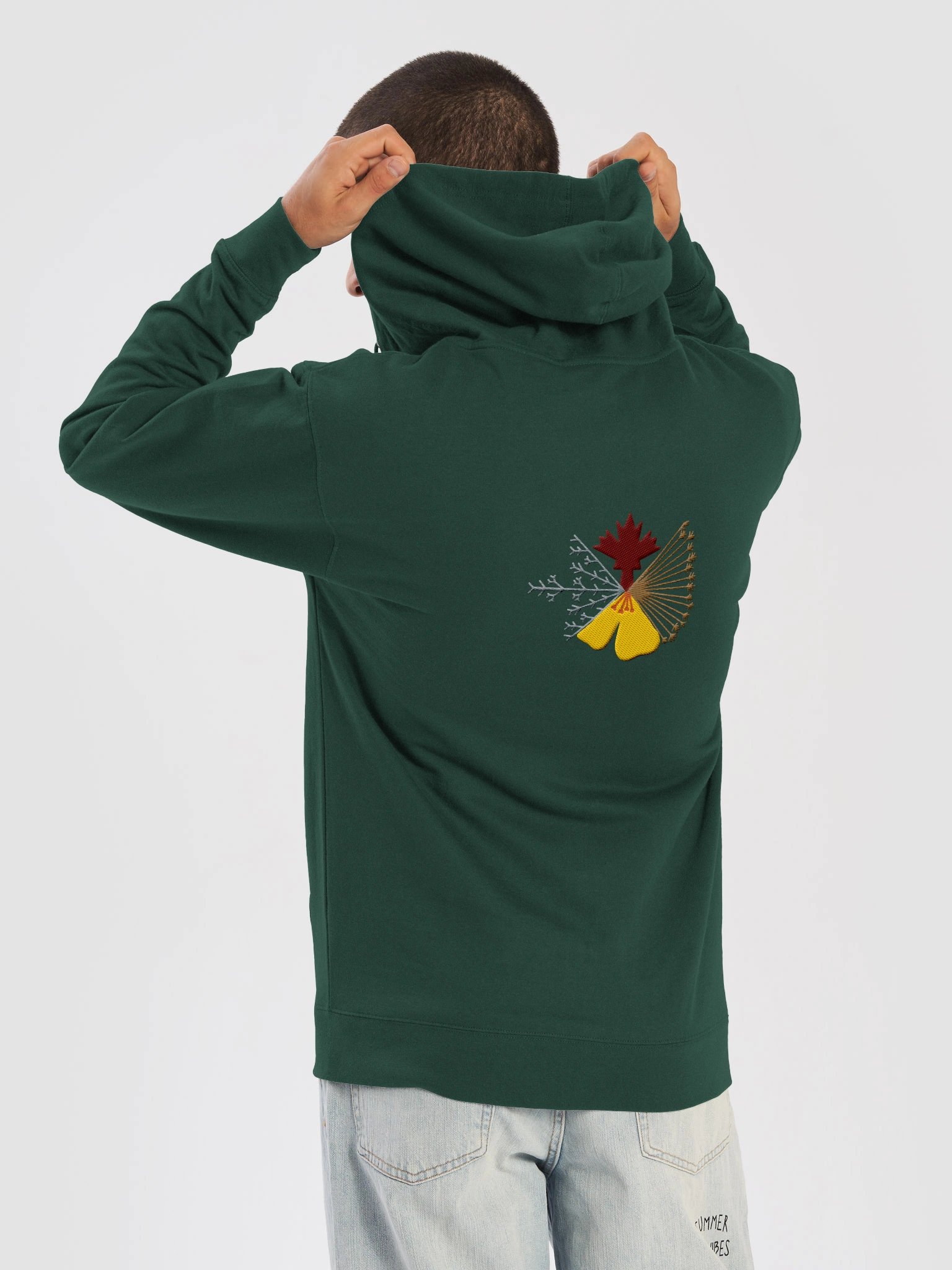 Canadian Quadrants Zip Up Hoodie product image (29)