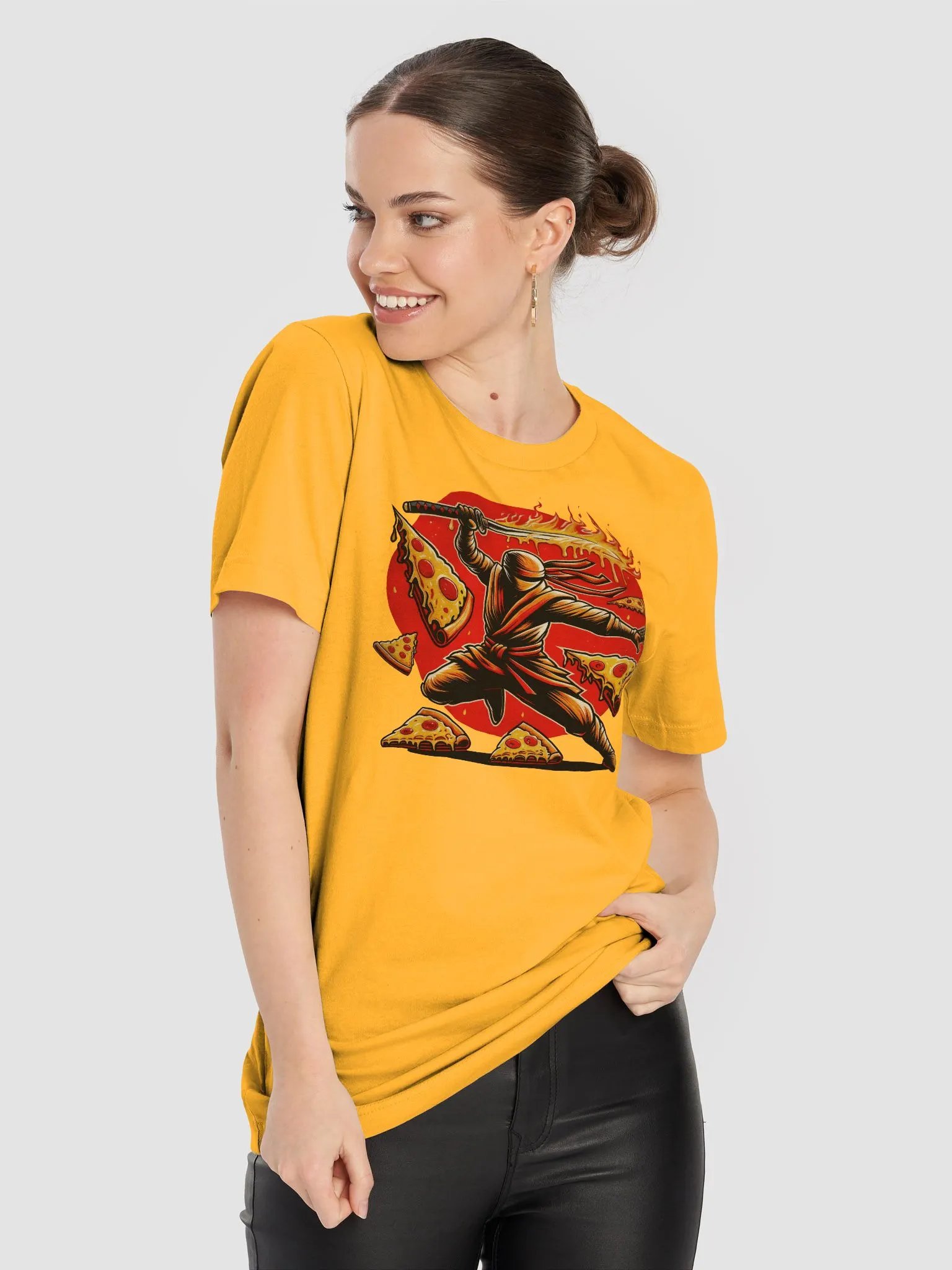 Ninja pizza master Premium Soft Tee product image (4)