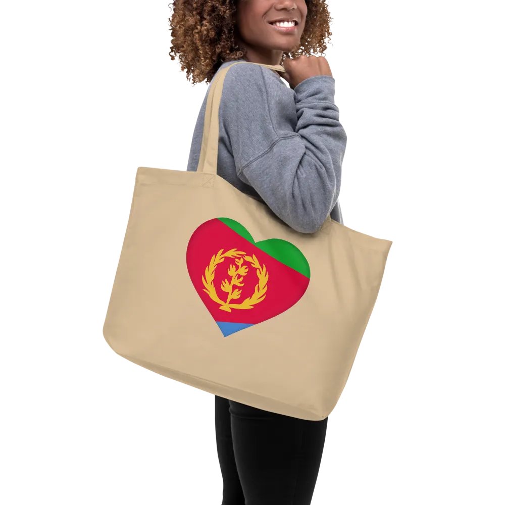 Eritrea Flag Map Eco Tote product image (9)