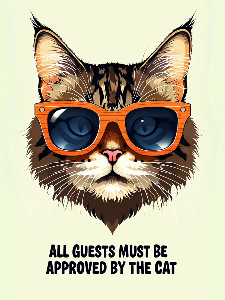 Cool Cat Sunglasses Framed Poster product image (1)
