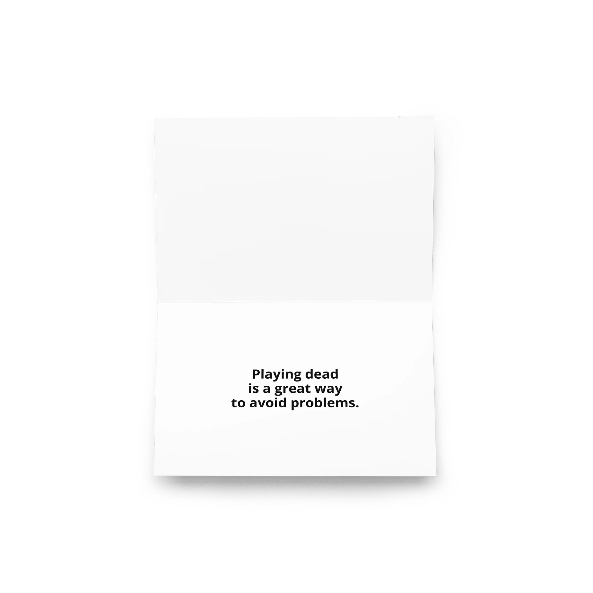 Motivational Animal Card: Opossum product image (3)