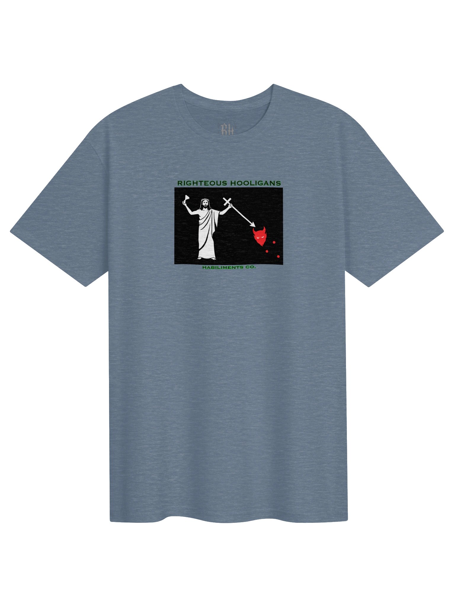 Righteous Hooligans – Send Evil Packing Flag product image (1)