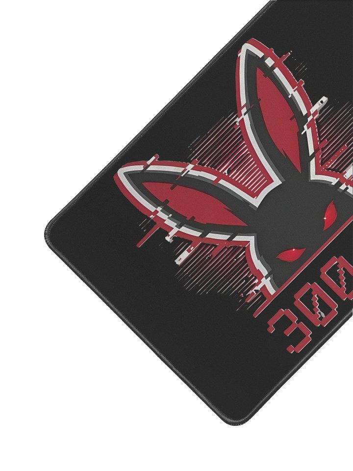 Darkness Rabbit Desk Mat product image (2)