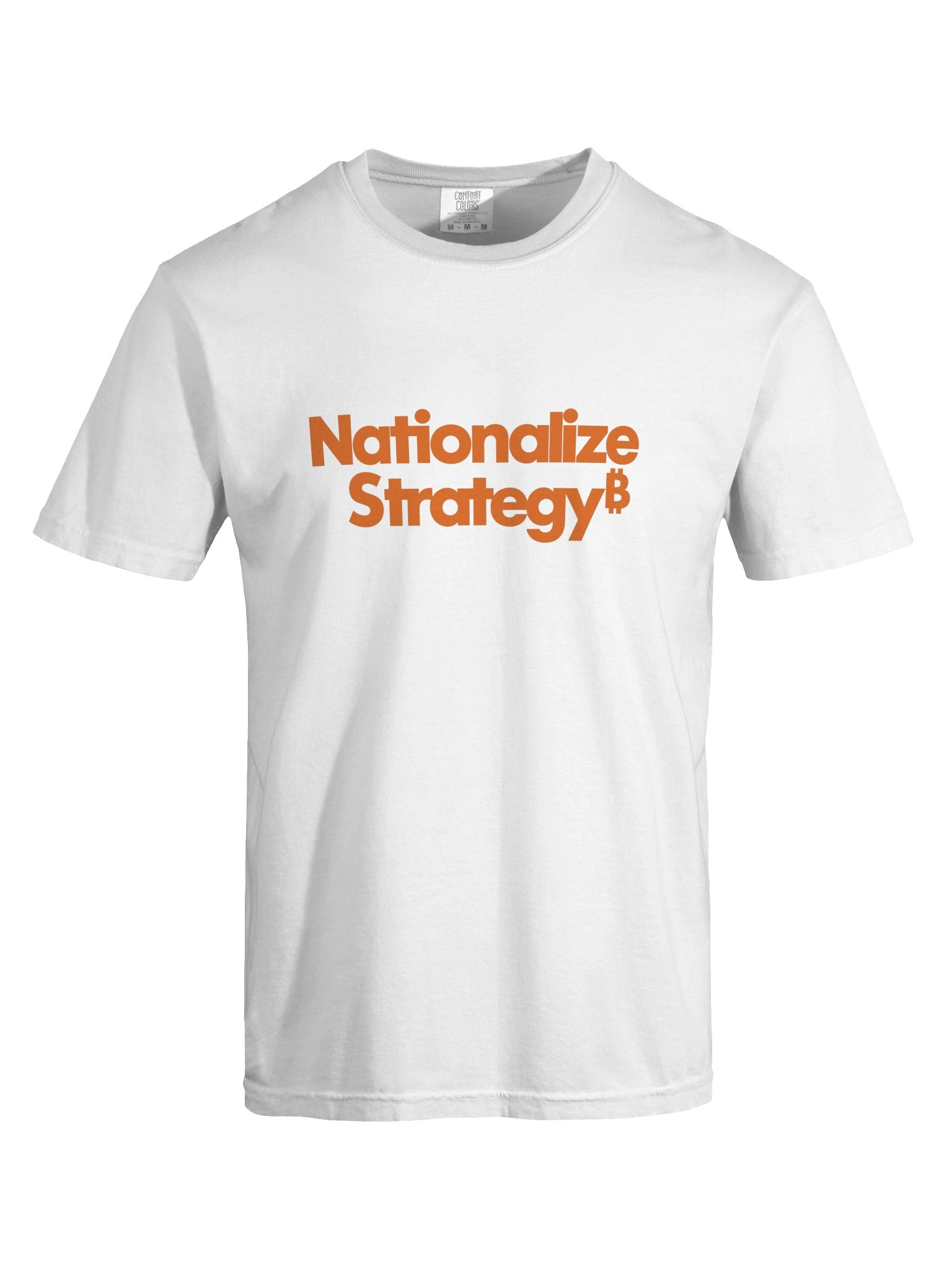 Nationalize Strategy Tee - White product image (5)
