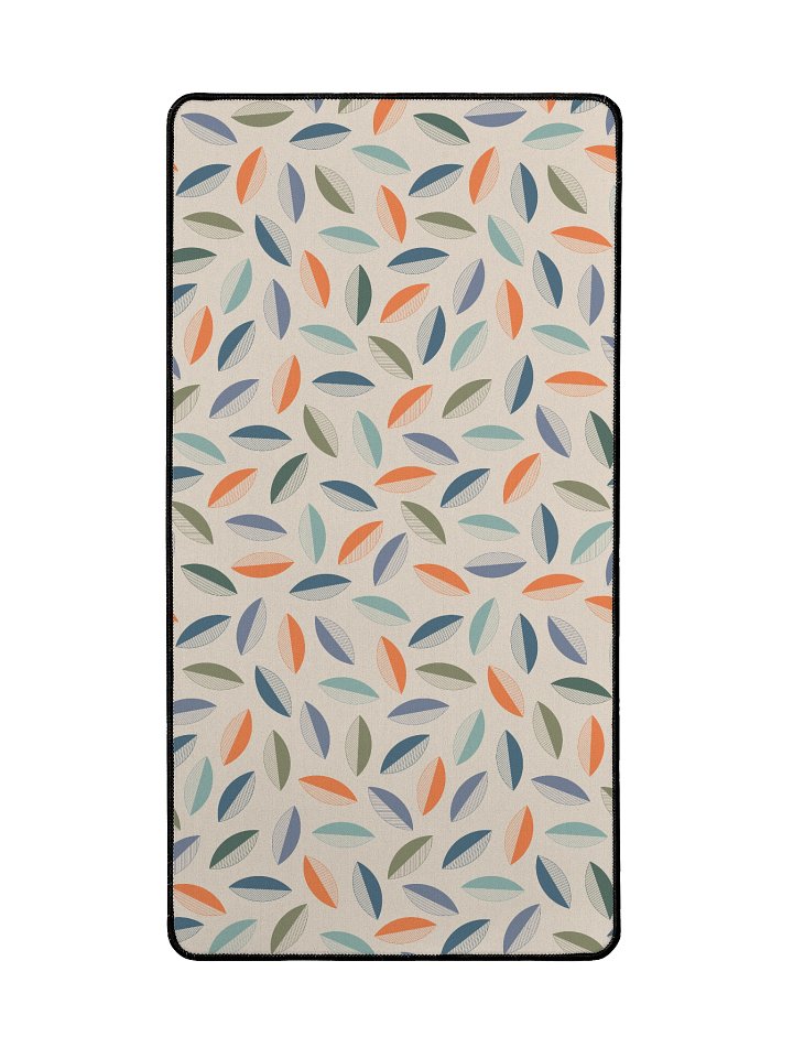 Minimalist Leaves Desk Mat: Subtle Design for Modern Spaces product image (2)