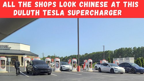 Checking out the Tesla Supercharger in Duluth, Georgia on Peachtree Industrial Blvd to show you what's nearby.
The area is pa...