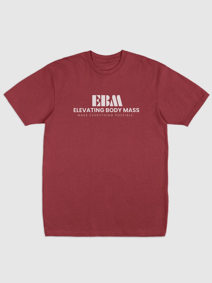 EBM Heavyweight Tees (White Logo) product image (1)