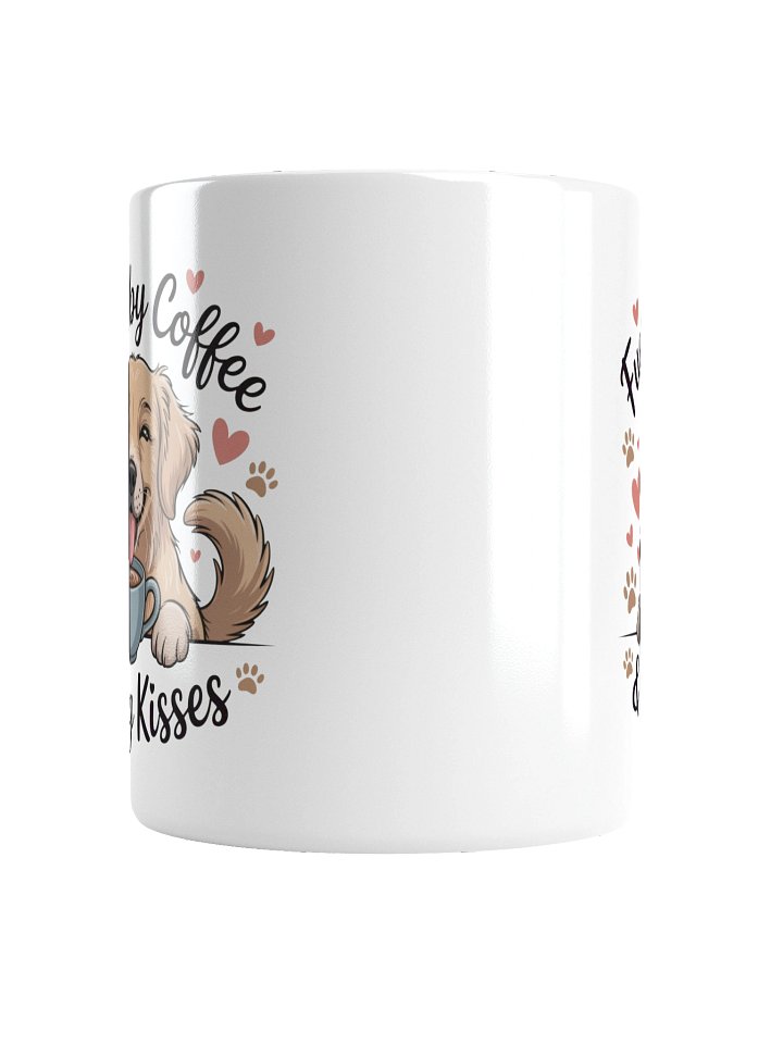 Fueled by Coffee and Dog Kisses Mug – Cute Gift for Dog Lovers product image (6)