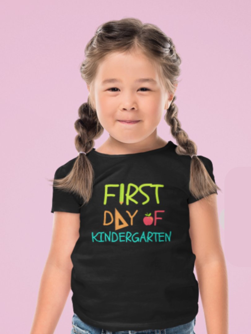 First Day of School Custom Kids Shirt (Pre-K to 5th Grade) product image (6)