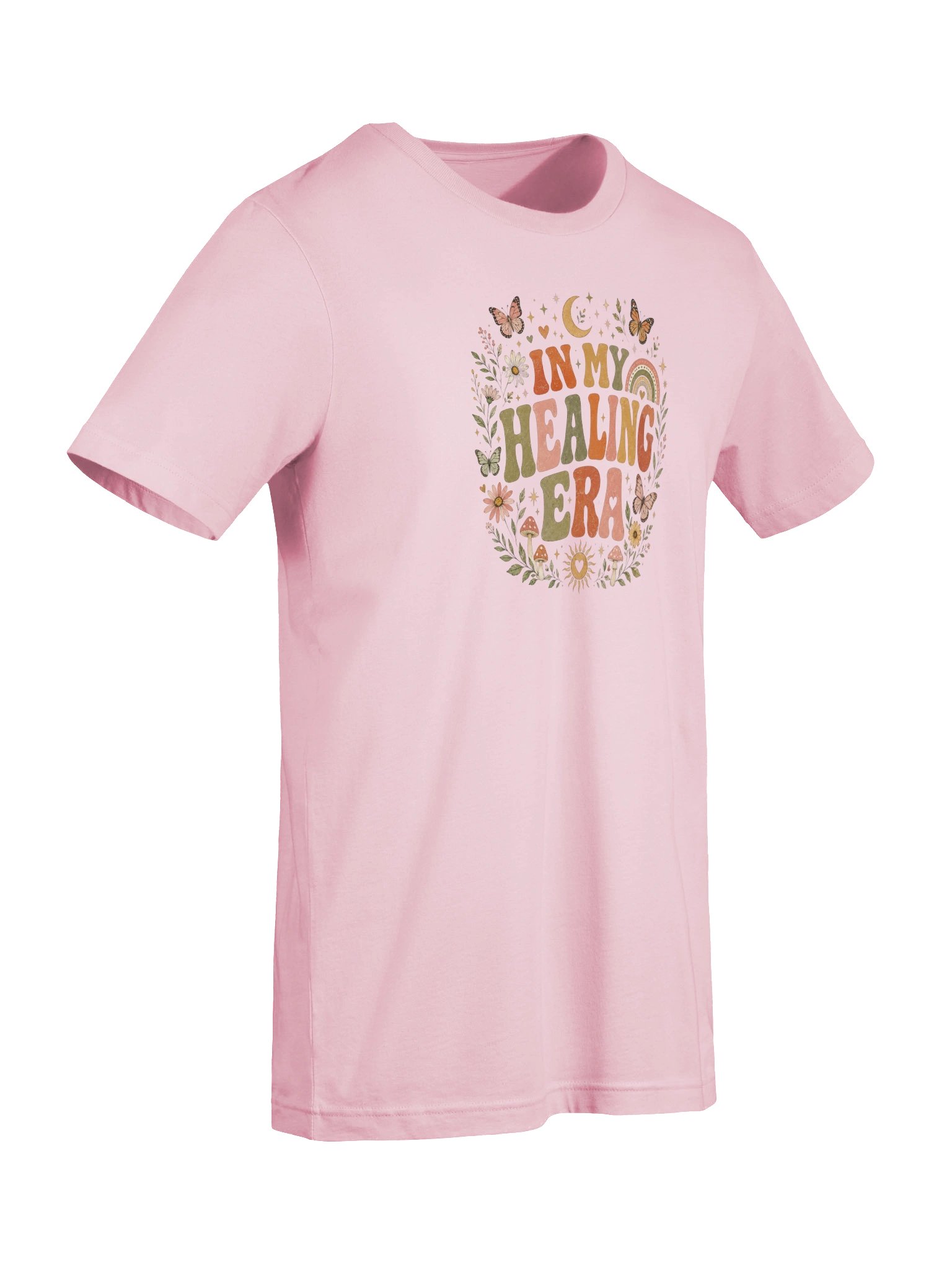 In My Healing Era Boho Wreath Tee product image (121)