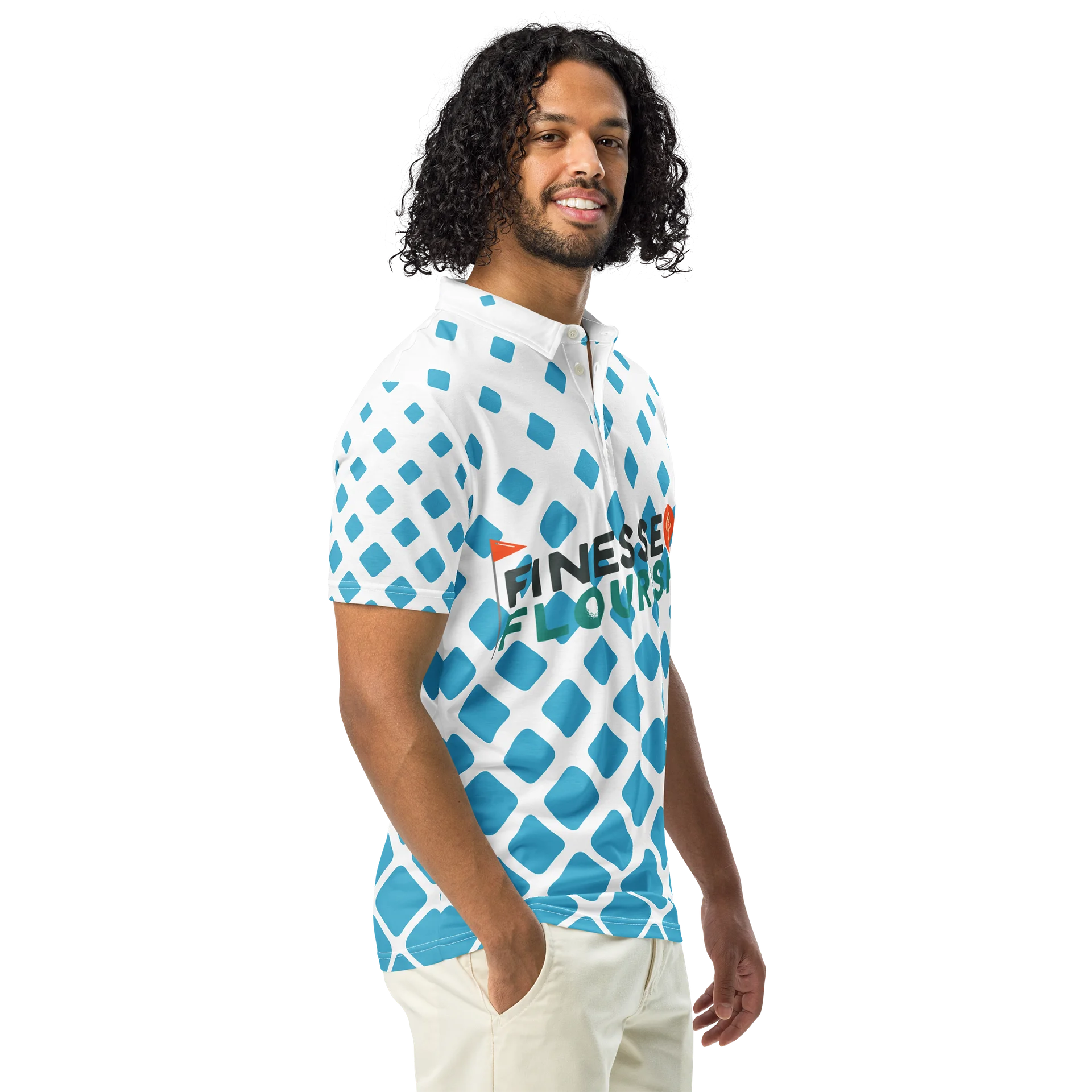 F&F Ice Slim Fit Polo Shirt product image (1)