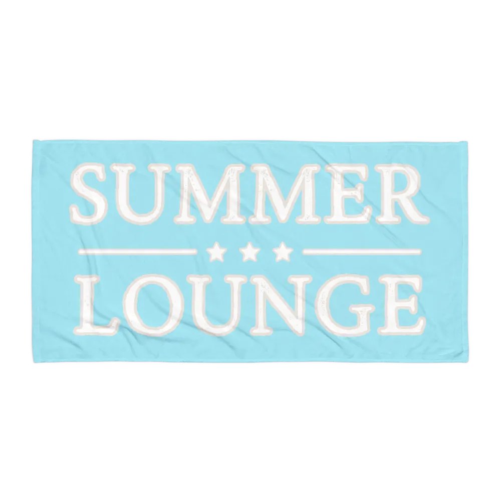SUMMER LOUNGE TURQUOISE TOWEL - Handtuch Türkis product image (2)