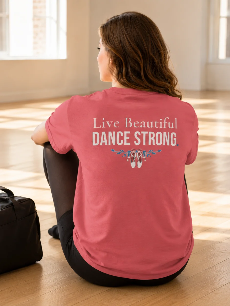 Bloom, In Every Step. | Dedication & Strength | Inspirational Dance Shirt product image (5)