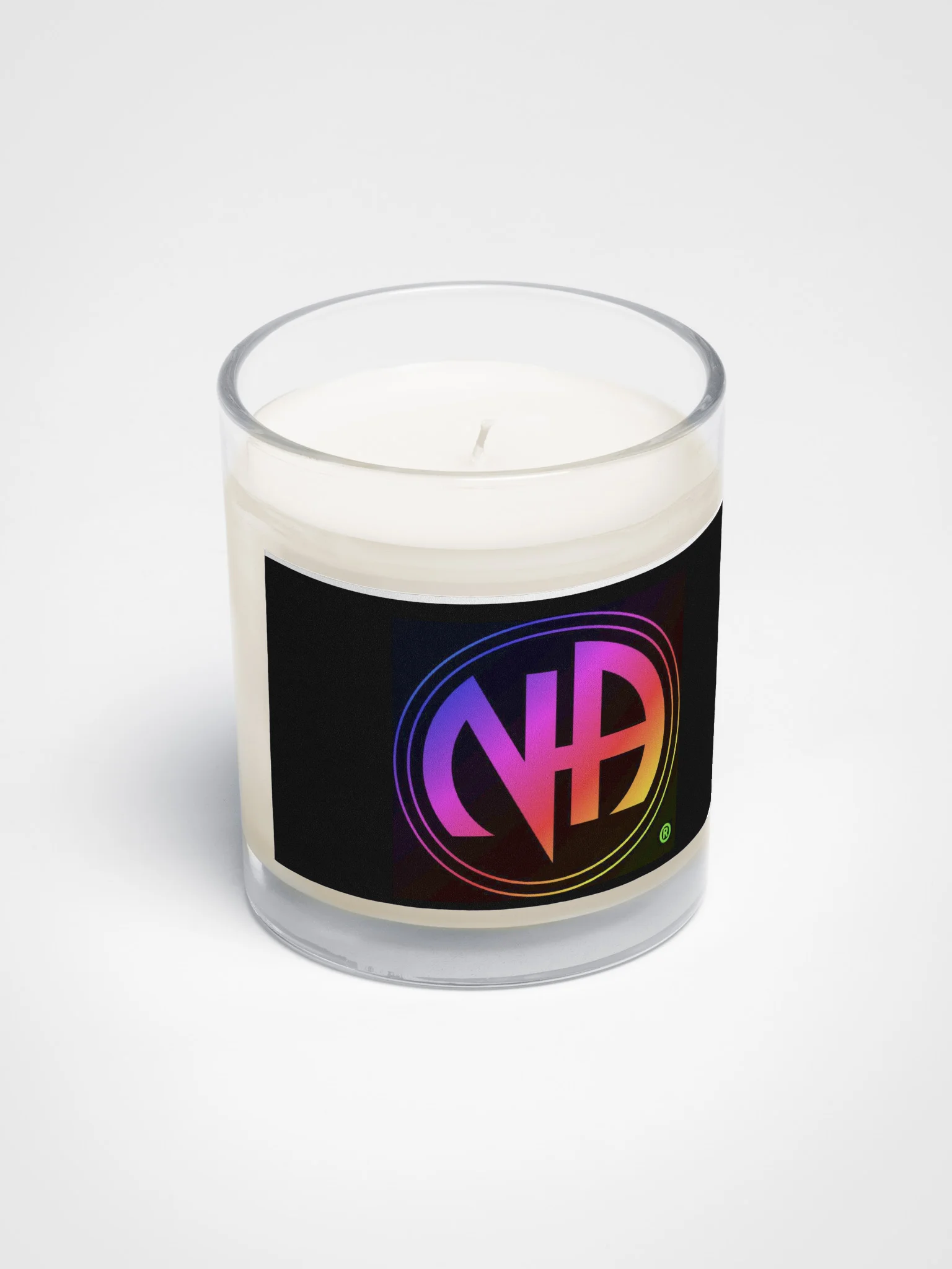 NA Rainbow Candle – Narcotics Anonymous Logo Multicolor Soy Candle product image (2)