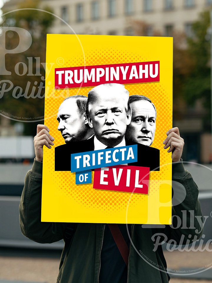 Trumpinyahu Protest Poster, Digital product image (2)