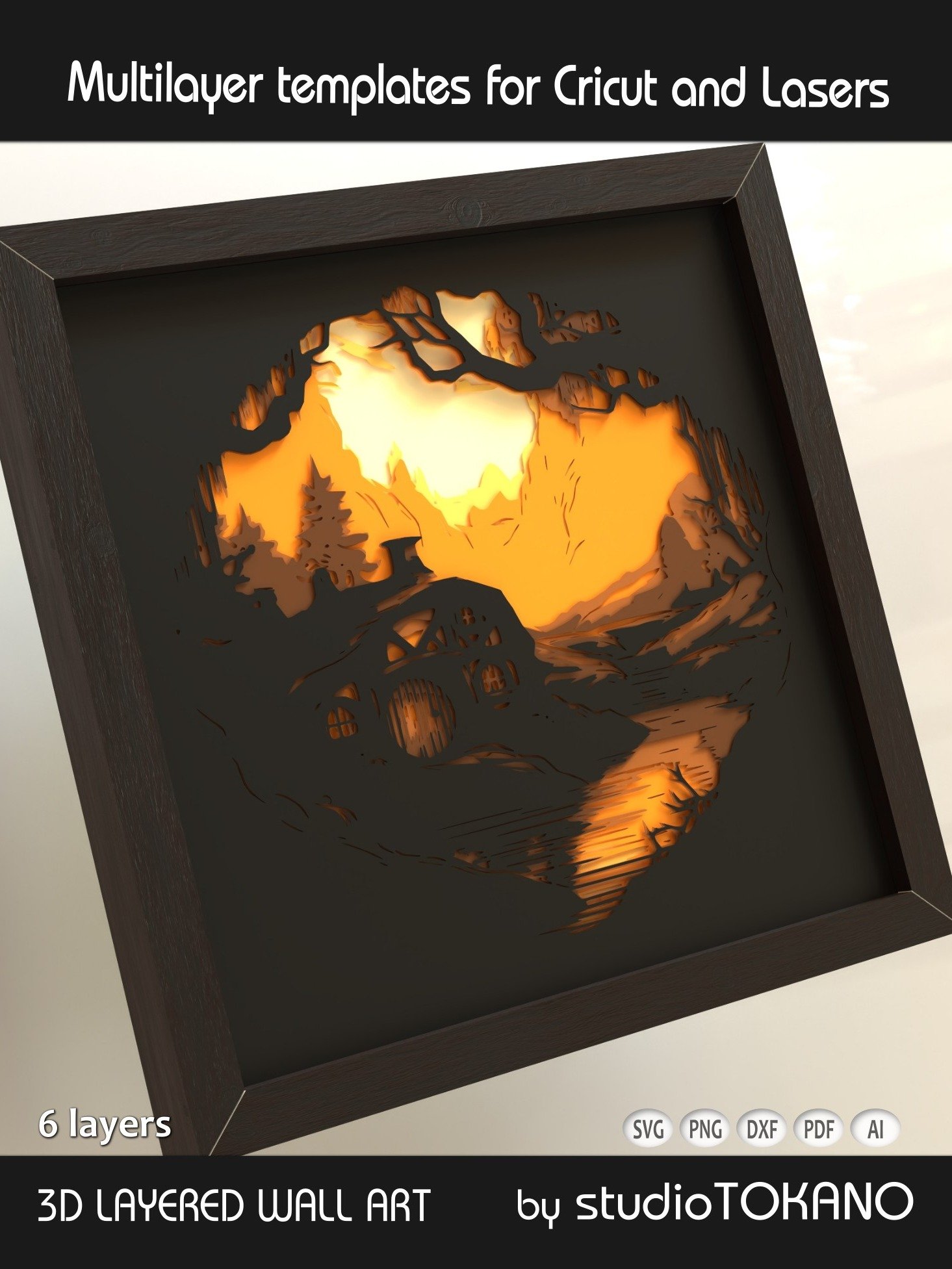The Shire Layered Cut File product image (3)