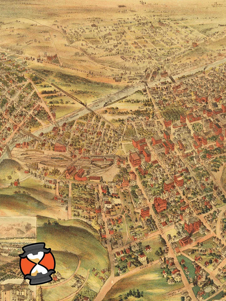 Los Angeles 1891 (Unframed Poster Print) product image (2)