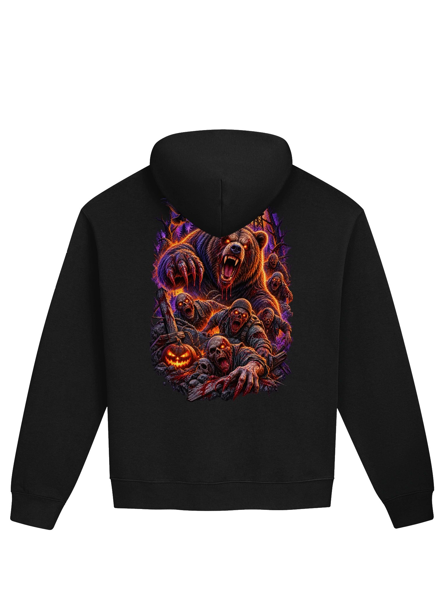Do or Die Neon Reaper Halloween Hoodie product image (18)