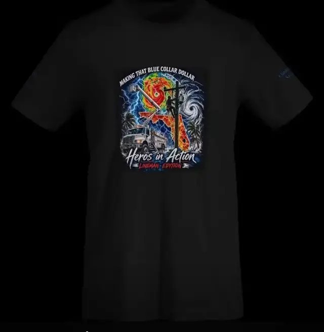 Let's Show support for all the lineman during this hurricane disaster #Tampa #Destin #FloridaStrong💪🌴https://backstagegear-co-shop.fourthwall.com/?fbclid=IwVERDUAU3wyJleHRuA2FlbQIxMABwZG9mAXNydGMGYXBwX2lkDDM1MDY4NTUzMTcyOAABHoPsxCQhC6586ReGIUTDgiWnXlZv6eNsyRBWTy46XKZQgqtSan7nebKX5_dY_aem_uHLR2pknDPJx2XCSx16D9A