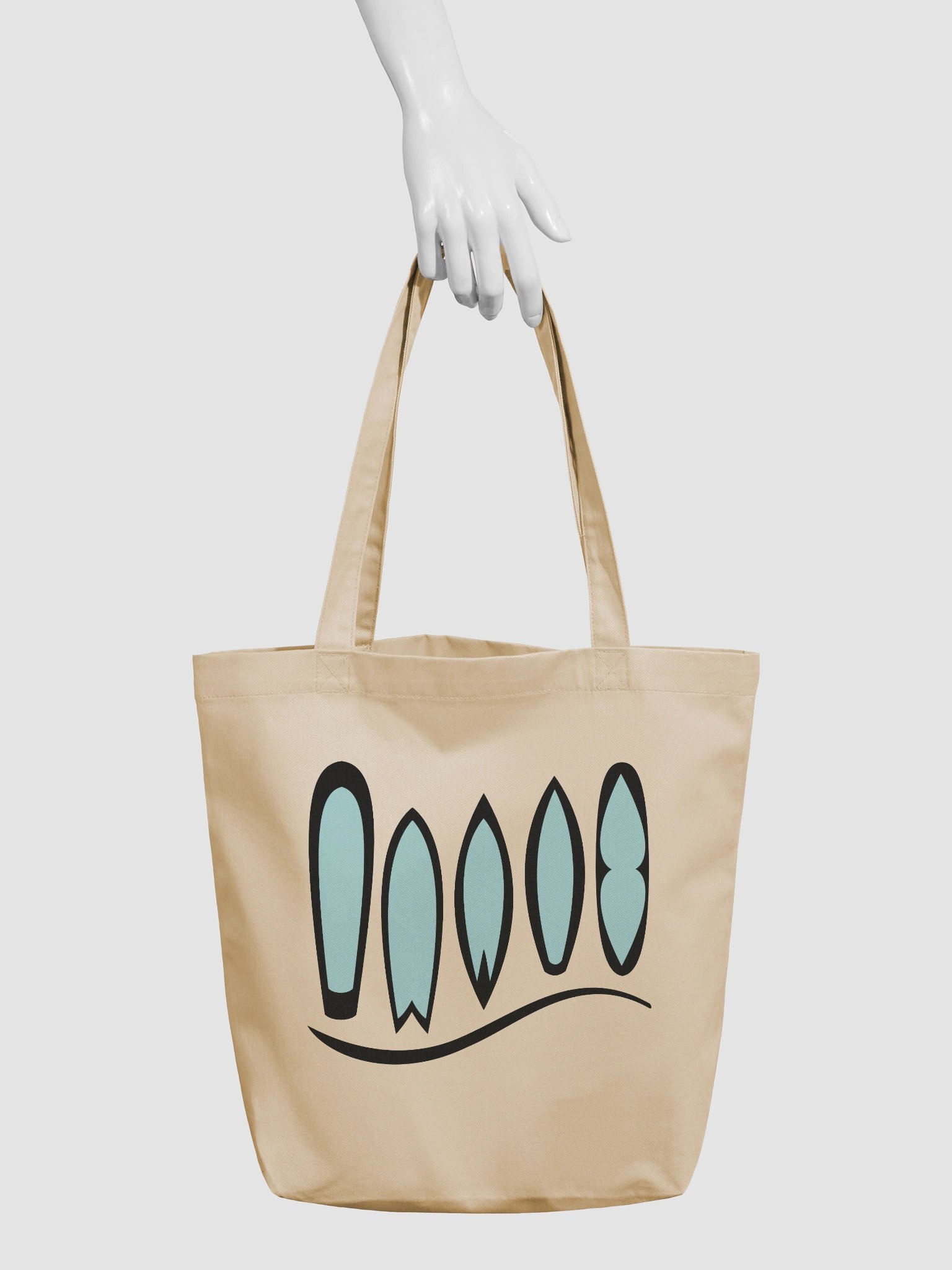 Surfboard Alley Wave Rider Eco Tote product image (3)