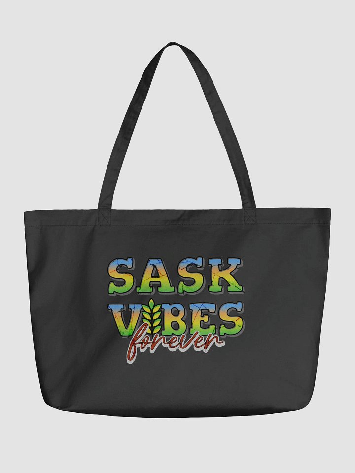 Sask Vibes Forever Organic Cotton Tote product image (2)