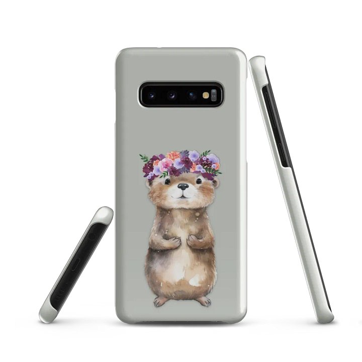 Floral Crown Otter Critter Snap Case for Samsung® product image (1)